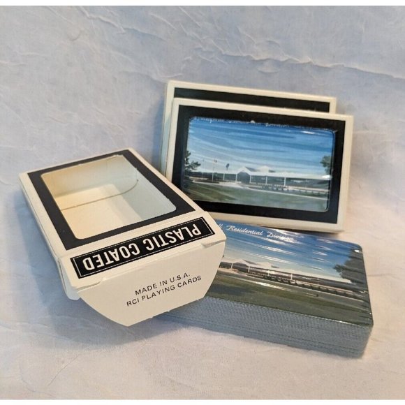 NOS Honeywell Playing Cards Sealed Bridge Deck Residential Division Building Set - Picture 6 of 16